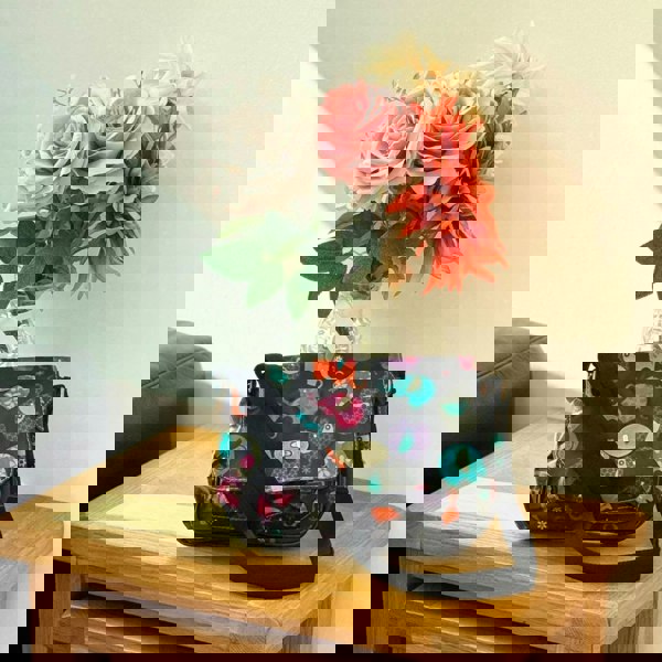 Stylex Accessories Elephant Print Waterproof Satchel Crossbody Bag