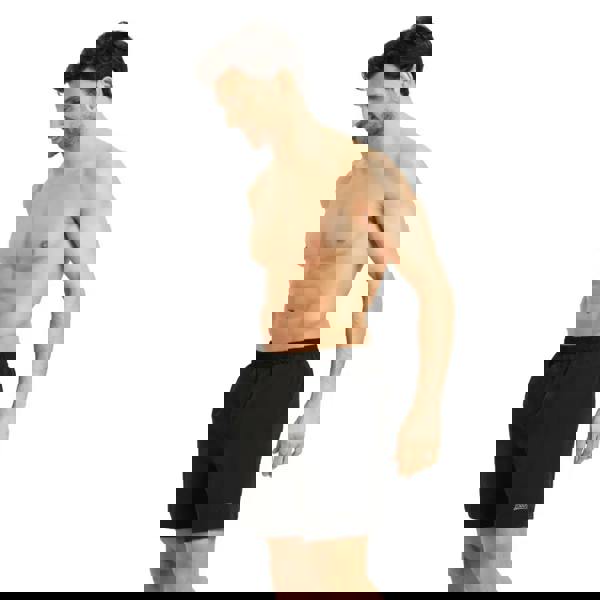 Zoggs Penrith 17’’ black athletic shorts with mesh lining