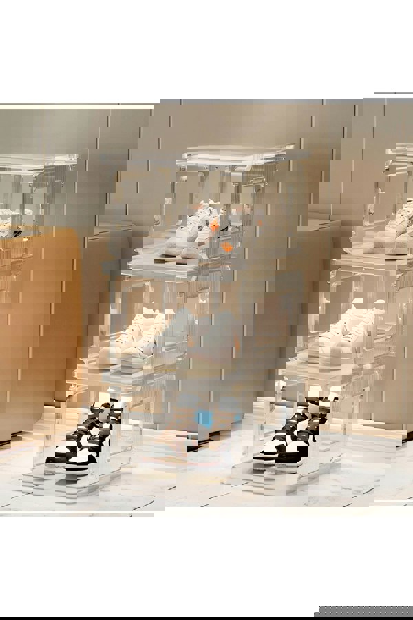 Living and Home 3-Layer Luxurious Style Detachable Shoe Rack