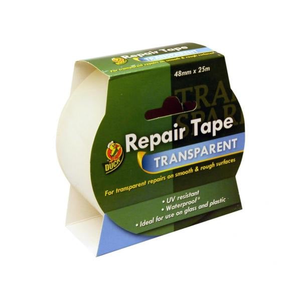 Shurtape Duck Tape Repair Tape Transparent 48mm X 25m - Multi Colour - 