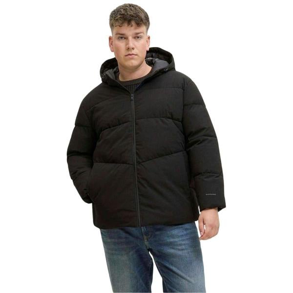 Jack And Jones Mens Puffer Jacket - Black - 