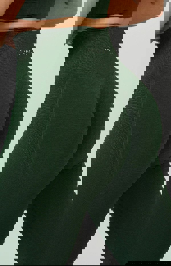 V3 Apparel Tempo Seamless Scrunch Leggings - Hunter Green