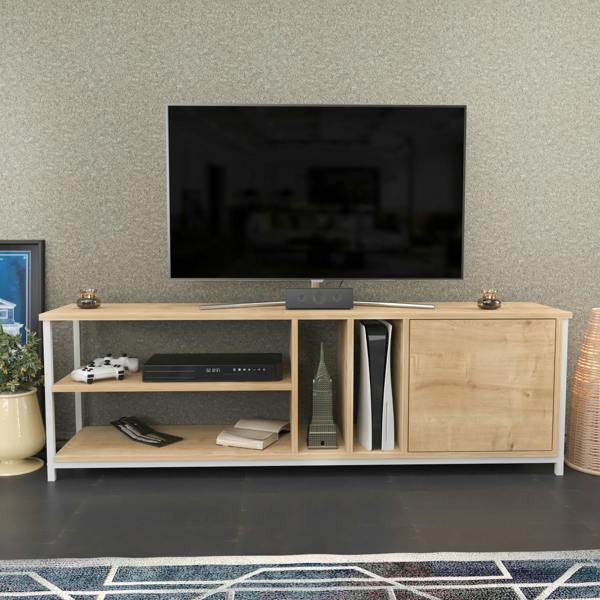Decorotika Oneida Modern Tv Stand TV Cabinet for TV's up to 72"