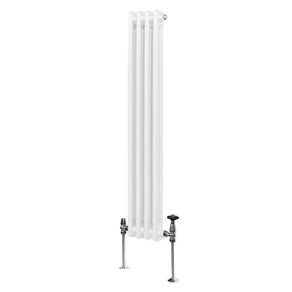 Monstershop Traditional 2 Column Radiator - 1500 x 202mm - White