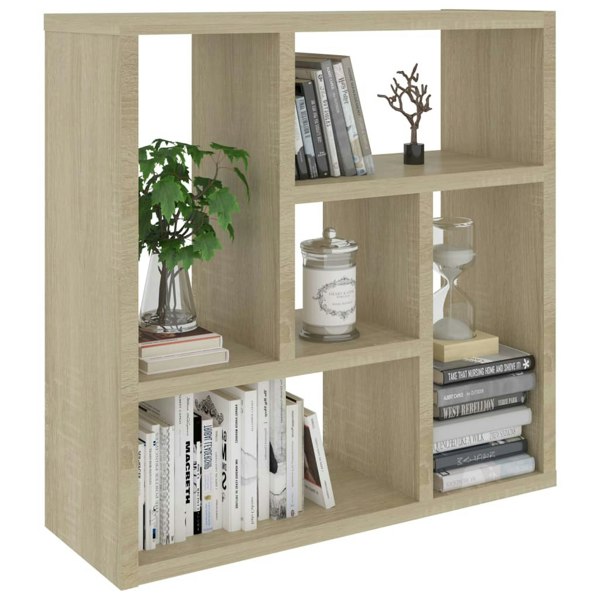 Berkfield Wall Shelf Sonoma Oak 45.1x16x45.1 cm Engineered Wood