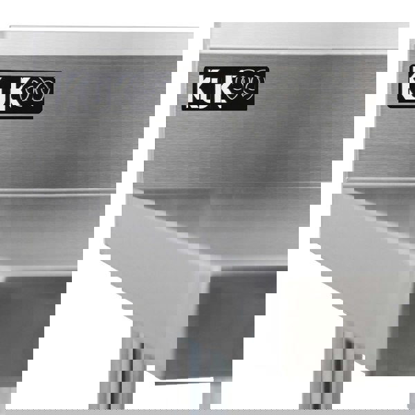 Kukoo 5ft Stainless Steel Catering Bench & 2 x Wall Mounted Shelves