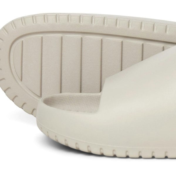Jack & Jones Ripple Moulded EVA Men's Moonbeam Slides