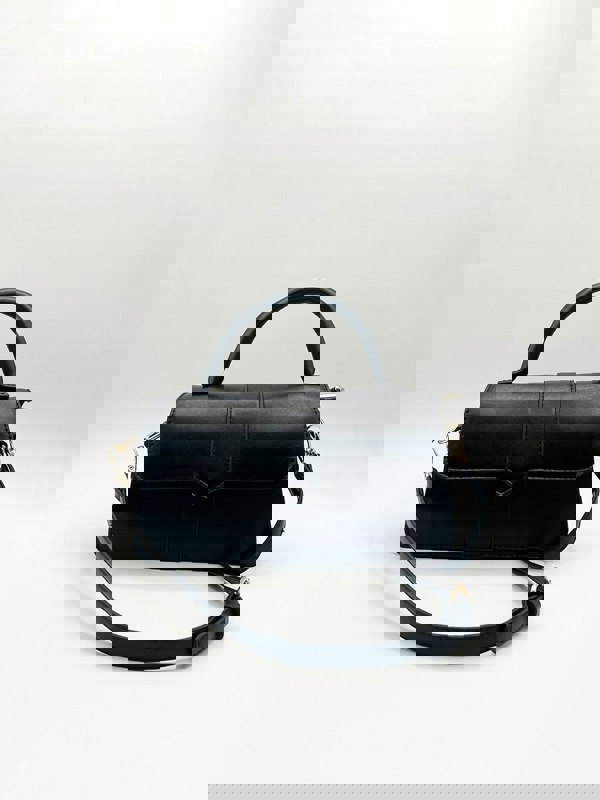 SVNX Small Crossbody Hard Top Handle Bag