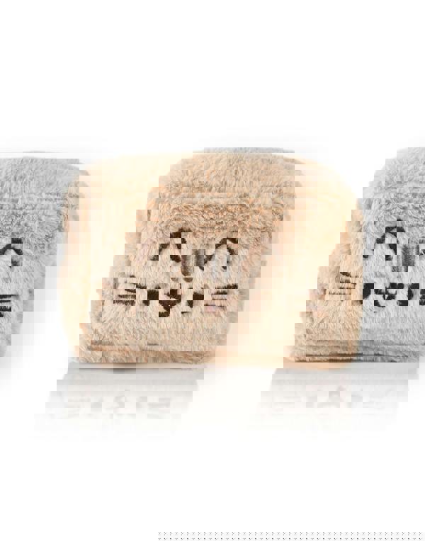 Pusheen Womens Beige Furry Makeup Bag (One Size)