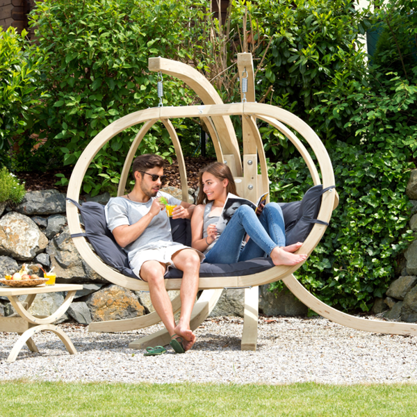 Amazonas Globo Royal Double Hanging Egg Chair Set