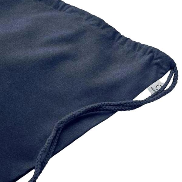 MidOcean Cabetri Colour Recycled Cotton Drawstring Bag - Blue - 