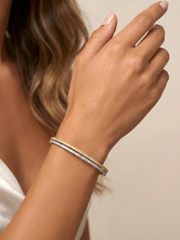 MUCHV Tennis Bracelet