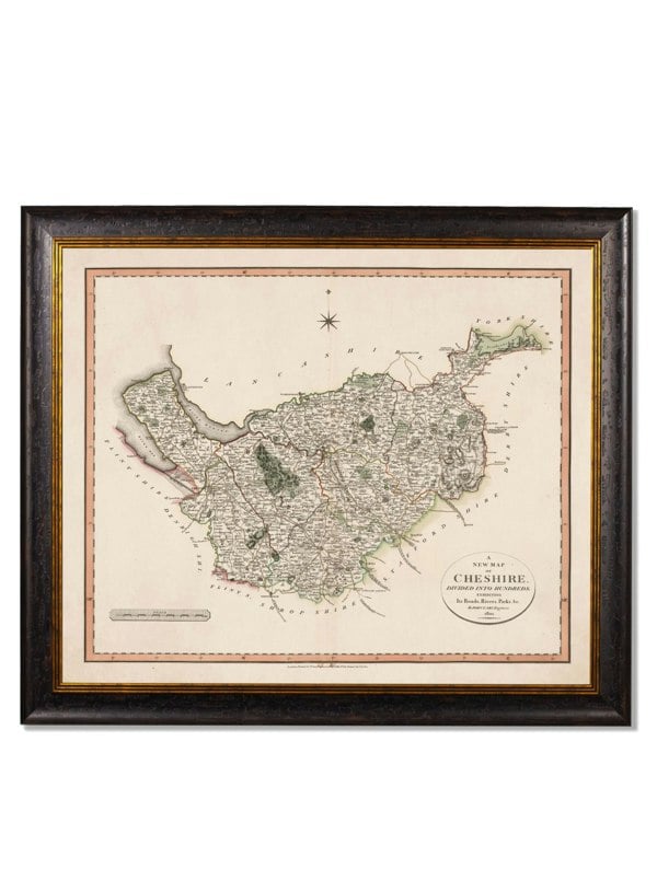 Exceptional Art c.1806 County Maps of England