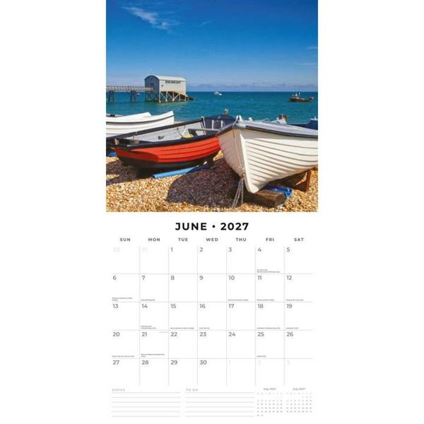 West Sussex Calendar 2027, Wall Calendars, Month To View, Travel, Gift
