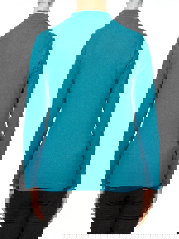 PennyPlain High Neck Top - Wedgewood