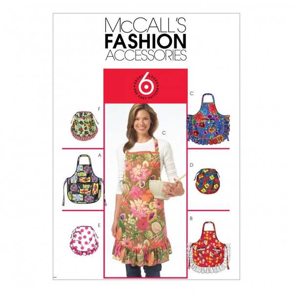 McCalls 5284 Paper Sewing Pattern – Women's Apron, Easy