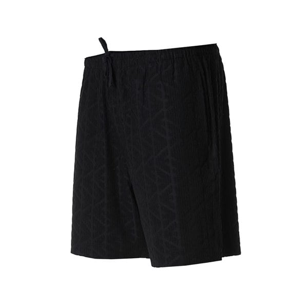Emporio Armani Beach Woven All Over Eagle Bermuda Shorts Black