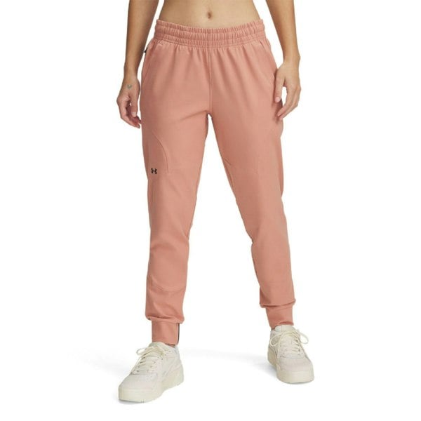 Under Armour Womens Unstoppable Jogging Bottoms - Pink