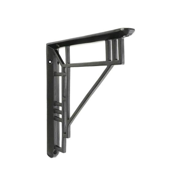 Oakcrafts Pair of Art Deco Renee Shelf Brackets - 222mm x 222mm