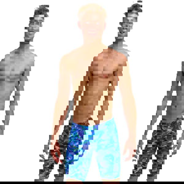 Funky Trunks Boys Storm Chaser Swim Training Jammer - Blue