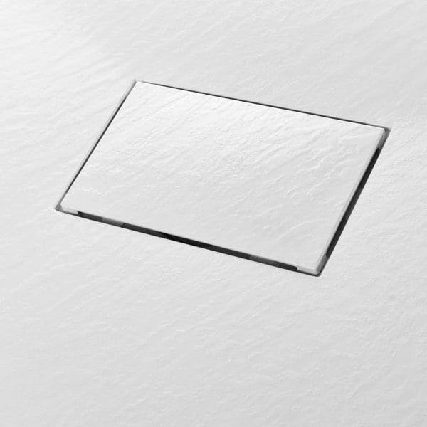 Berkfield Shower Base Tray SMC White 100x70 cm
