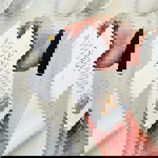 Personalised Memento Company Personalised Noahs Ark Cross Wooden Ornament