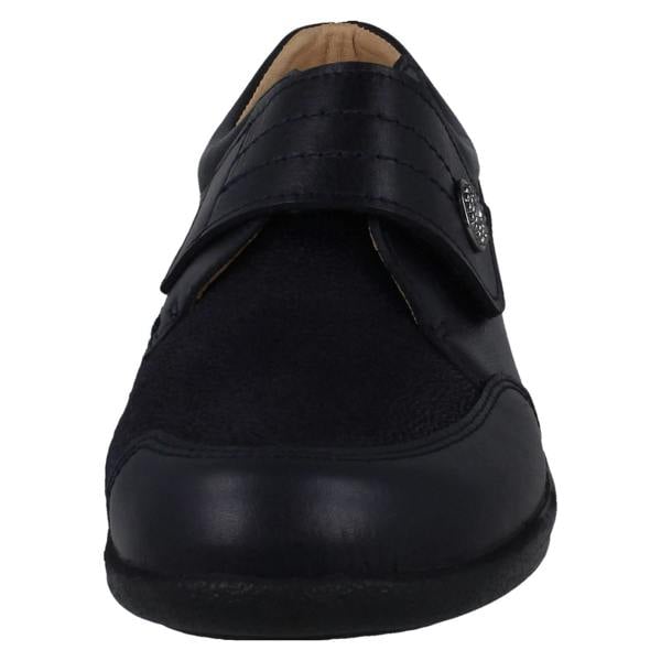 DB Shoes Ladies DB Shoes 2V Fitting Flat Shoes Ember
