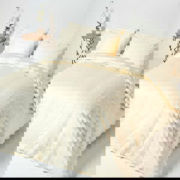 HOMESCAPES Premium 1000 TC Egyptian Cotton Sateen Weave Fitted Sheet – 30 cm Deep