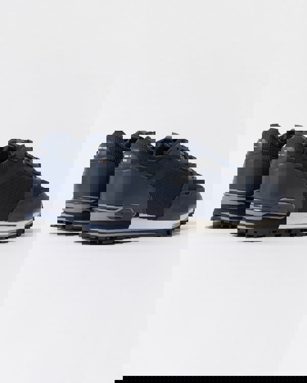 BOSS Orange Mens Parkour Runn Methn Trainers - Black 005 back