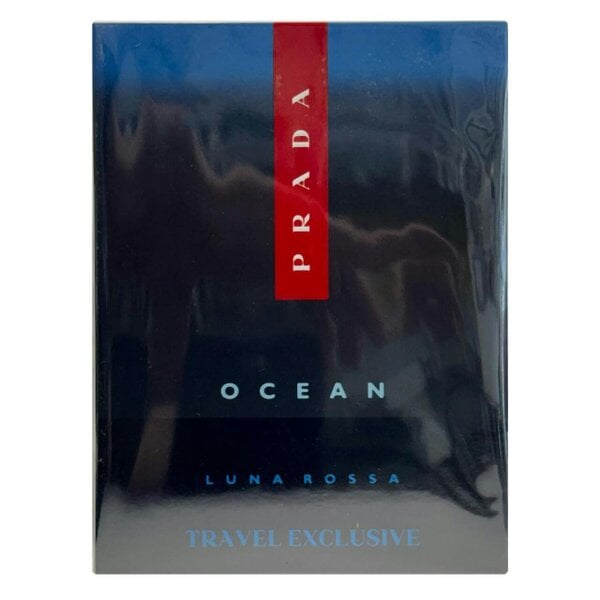 Prada Ocean Luna Rossa Gift Set - Eau de Toilette Refillable 100ml Spray + Eau de Toilette 10ml Travel Spray