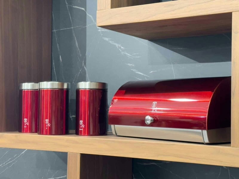 Bread Bin and Kitchen Canister Set Berlinger Haus BH-6729