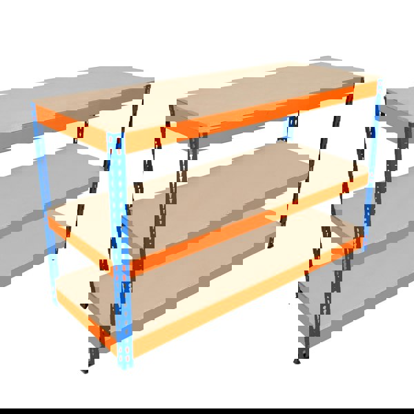 Monster Racking S-Rax 3 Tier Workbench - 150cm x 60cm x 90cm