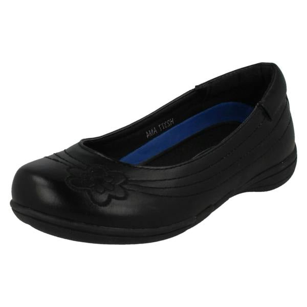 Spot On Girls Spot On Slip On School Shoes