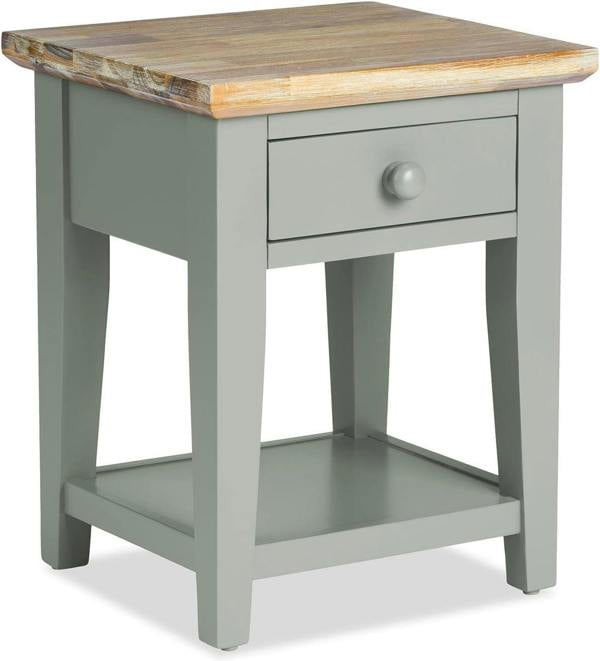 Statement Furniture Florence 1 Drawer Lamp Side Table, Assembled Sofa Table