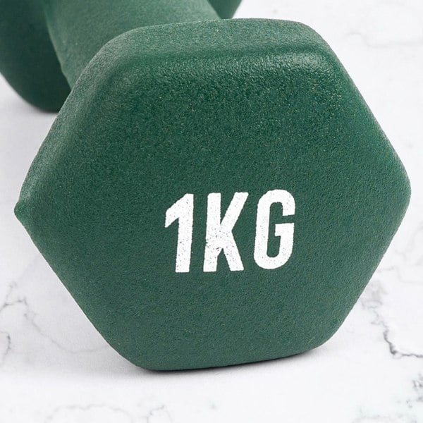 Myga Hex Dumbbell Pairs: 1kg to 10kg