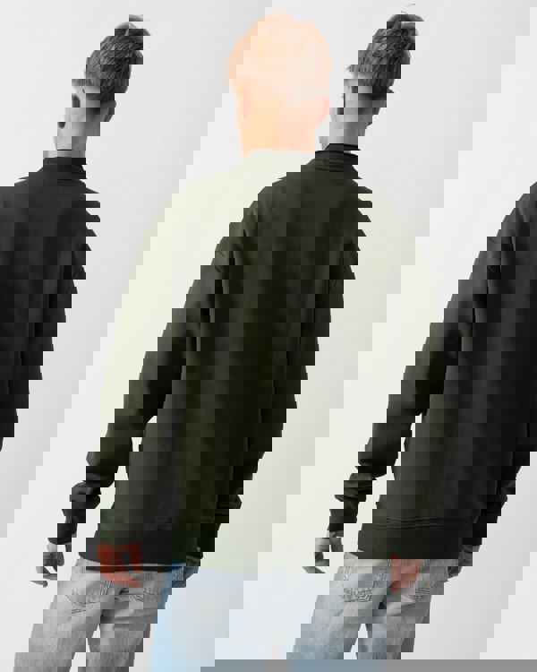 HUGO Dettil Mens Sweatshirt - Dark Green 309 - CHO - Designer Mens Sweatshirts