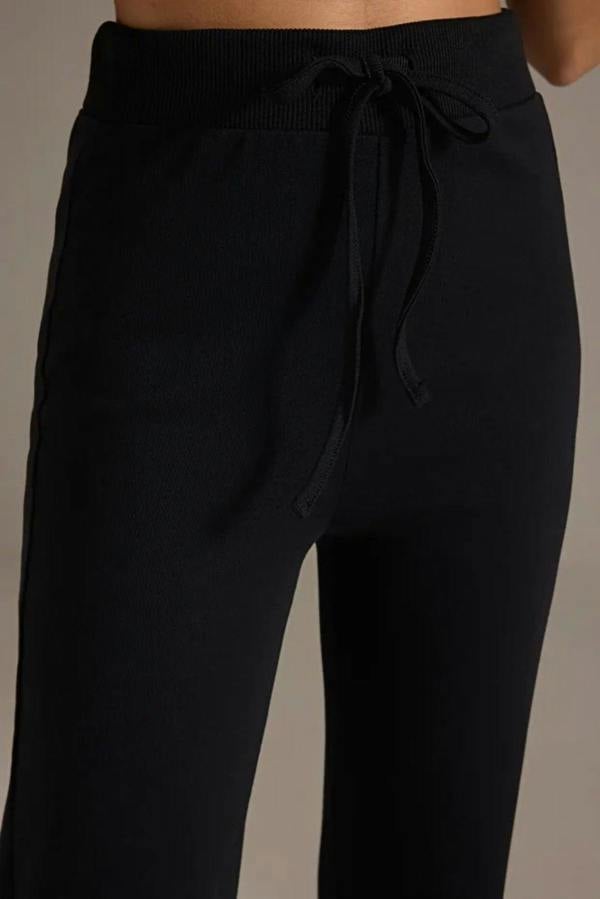 WOVCOR 2-Piece Fitted Stretch Woven Top & Pants Set