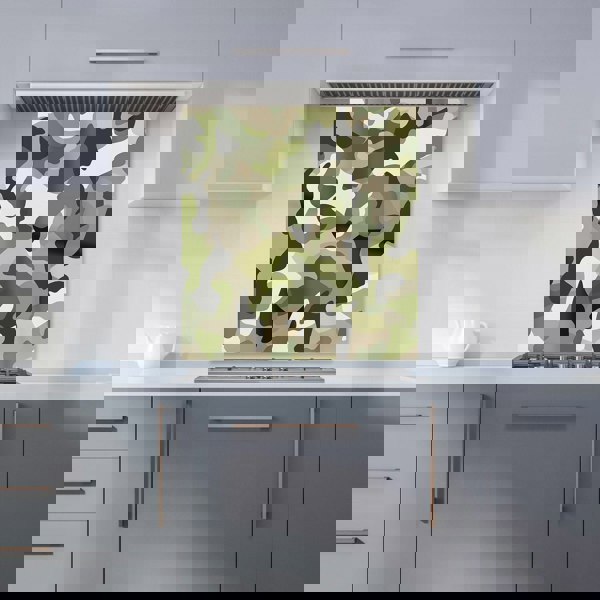 Warren Reed - Designer Camouflage Design Kitchen Splashback