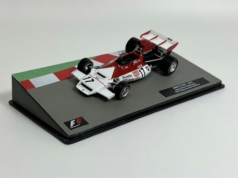 F1 Collection Jean Pierre Beltoise BRM P160B 1972 Monaco Grand Prix 1:43 Scale