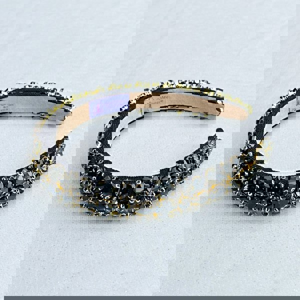 Black Jewelled Headpiece Crystal Headband Gems