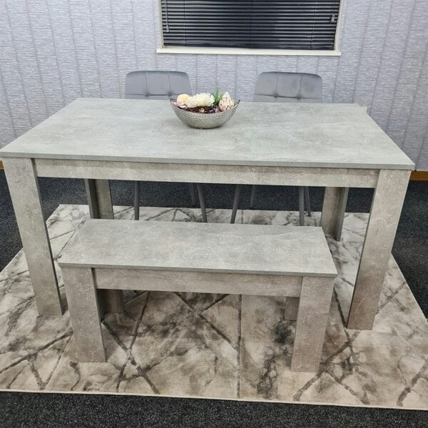 Kosy Koala Dining Table Set with 2 Chairs Dining Room and Kitchen table set of 2, and Bench