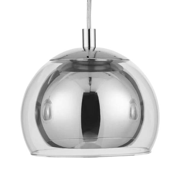 Pagazzi Lighting Barnet 3 Light Pendant Ceiling Bar Polished Chrome