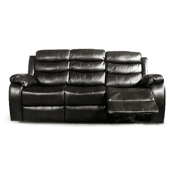 Venlo Leather Reclining 3 Seater Sofa - 3