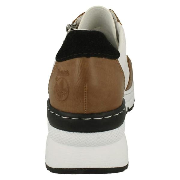 Rieker Ladies Sneakers By Rieker Wedge Heeled Trainers N6303