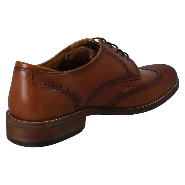 Clarks Mens Clarks Smart Formal Brogue Lace Up Shoes CraftRemi Tip