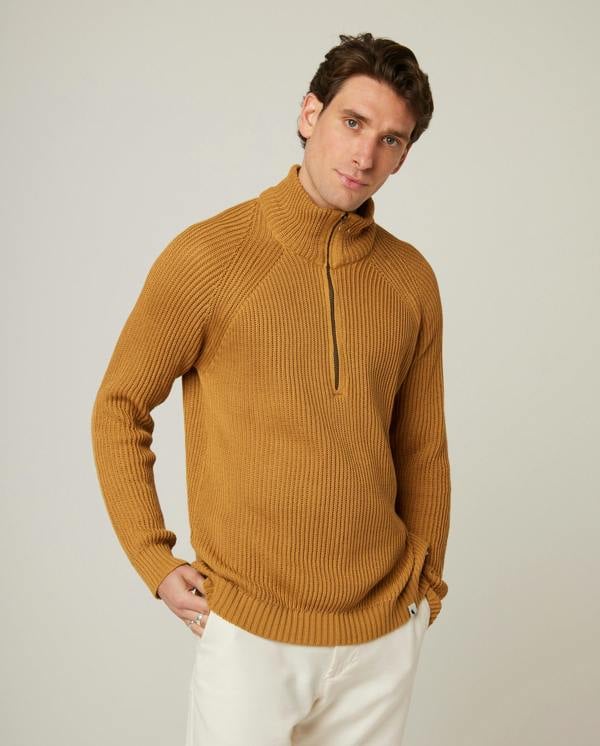 Peregrine  Felix Quarter Zip Jumper