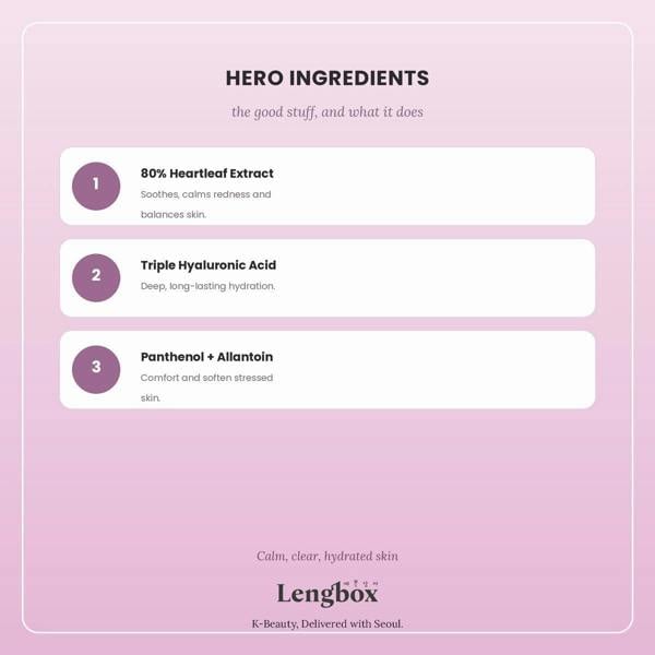 ANUA Heartleaf 80 Moisture Soothing Ampoule Mask 27ml