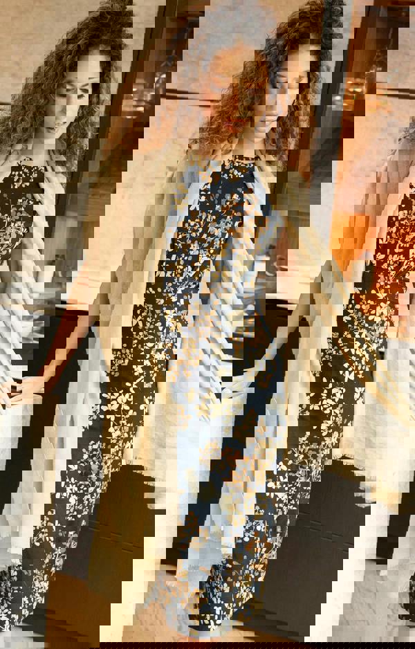 Alie Street London Aurielle Silk Wool Scarf - Desert Sand