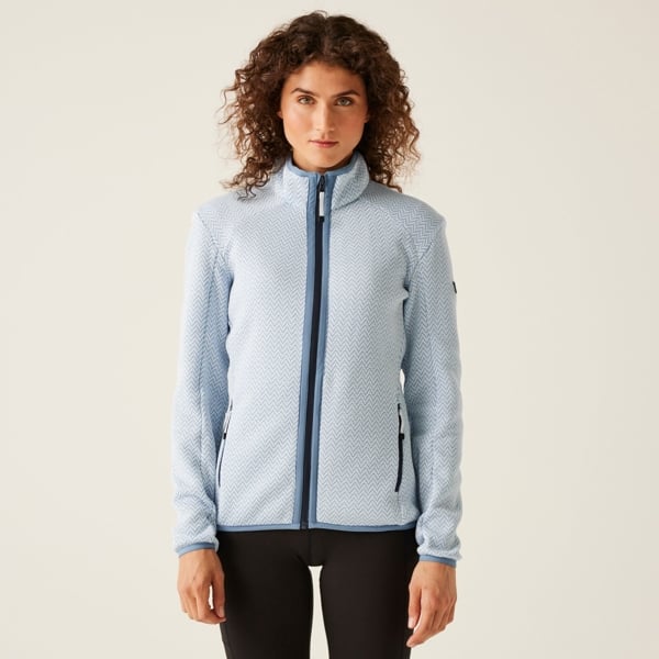 Regatta Women's Elzie Full Zip Fleece Jacket - Clear Sky