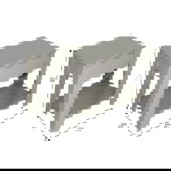 Comfy Living Foxton High Gloss Coffee Table